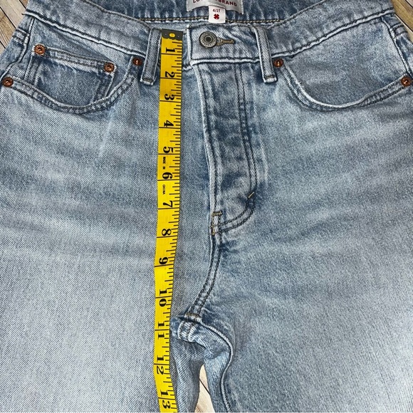 LUCKY‎ BRAND 90s Loose High Rise Crop Jeans Light Wash 4/27 Casual Cotton - Picture 6 of 8